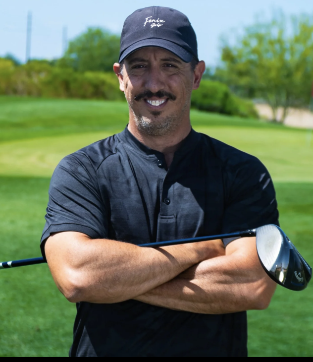 Joe DiChiara, founder of Combine Golf Academy, on the course